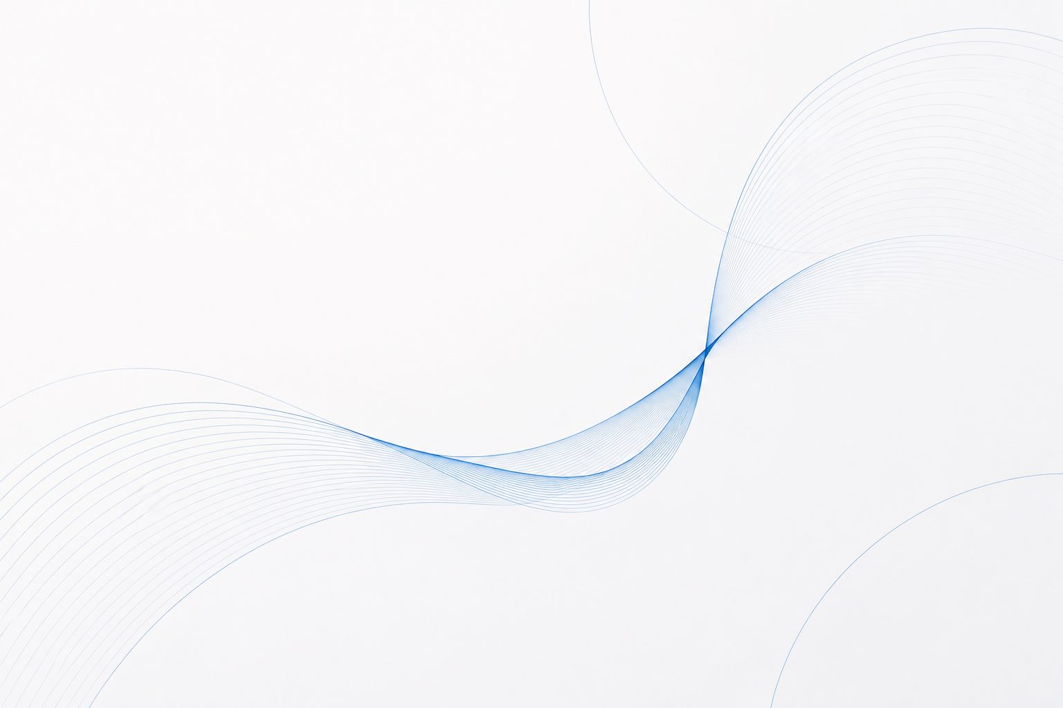 Feine blaue Linien auf hellem Grund